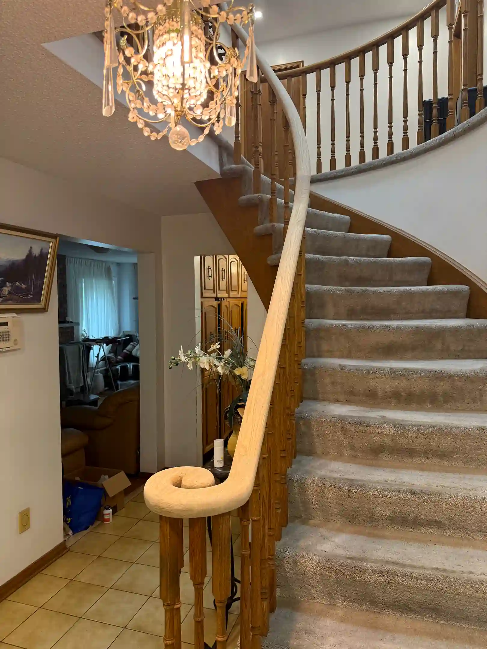 Full stair repair project completed by AC Brothers in Mississauga